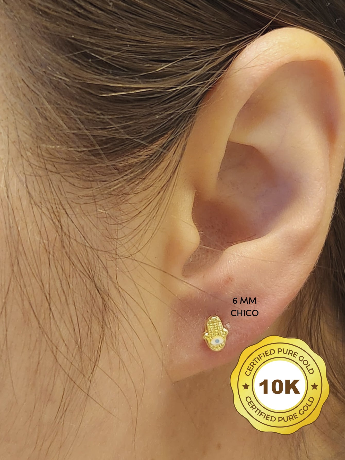 Par de Broquel mano de Fátima chico y grande