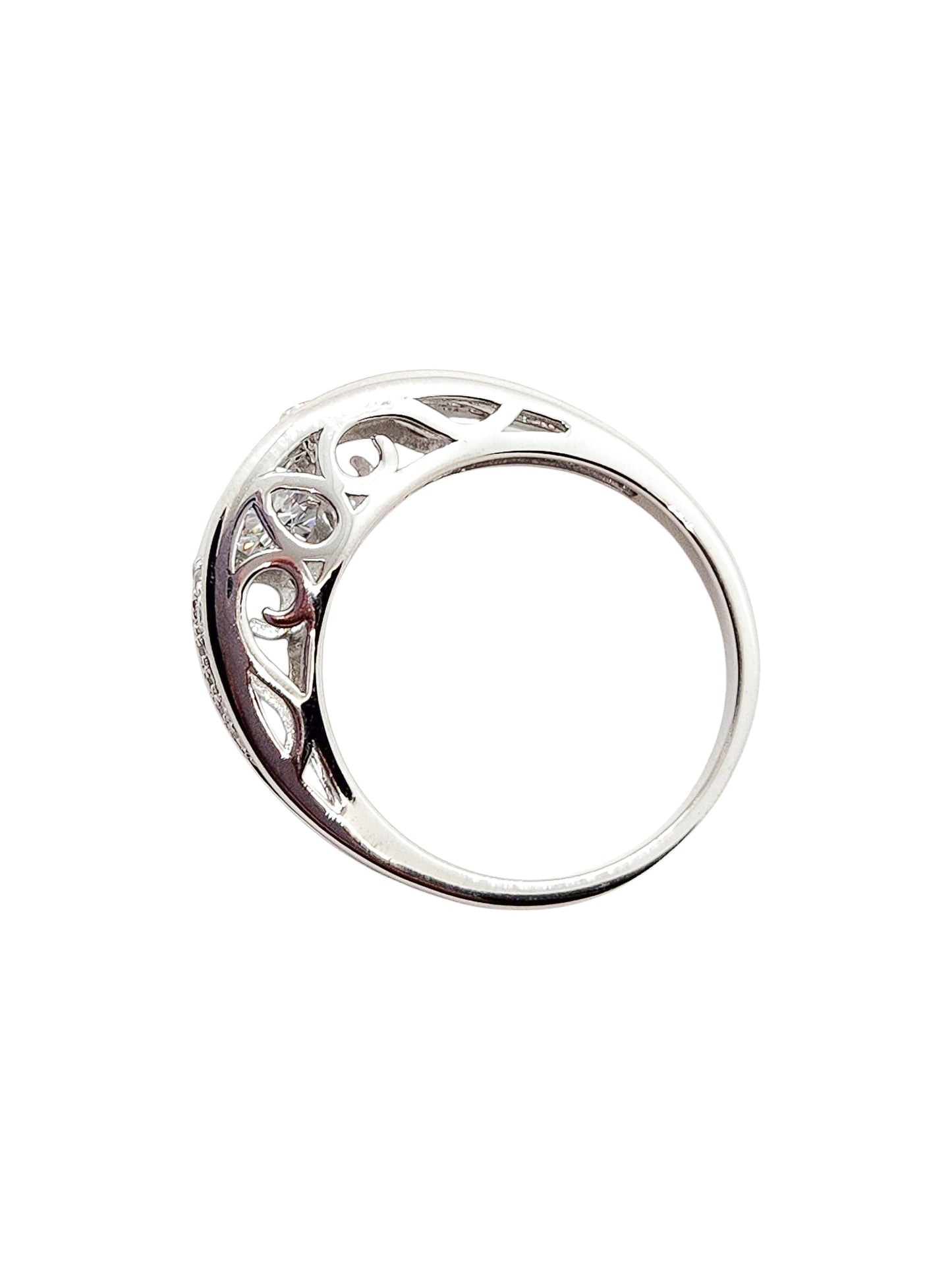 Anillo argolla giratorio plata 925 PREMIUM