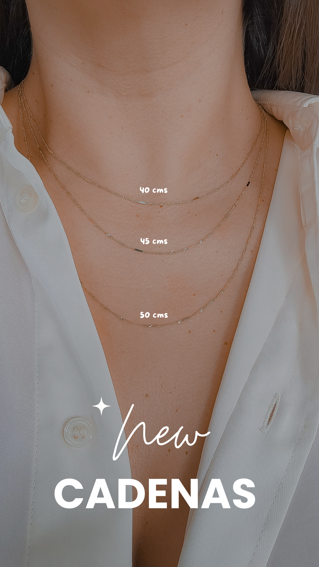 Cadena estilo singapur con espejo 1mm oro 10k