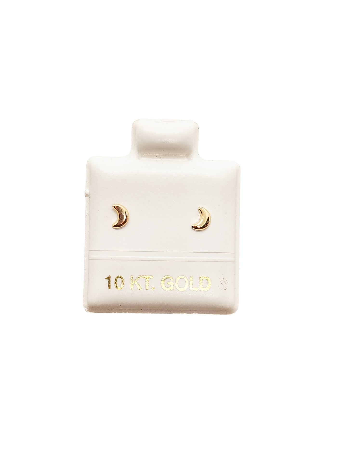 Par o Pieza de Broquel Luna Lt Mini Oro 10k DORADO