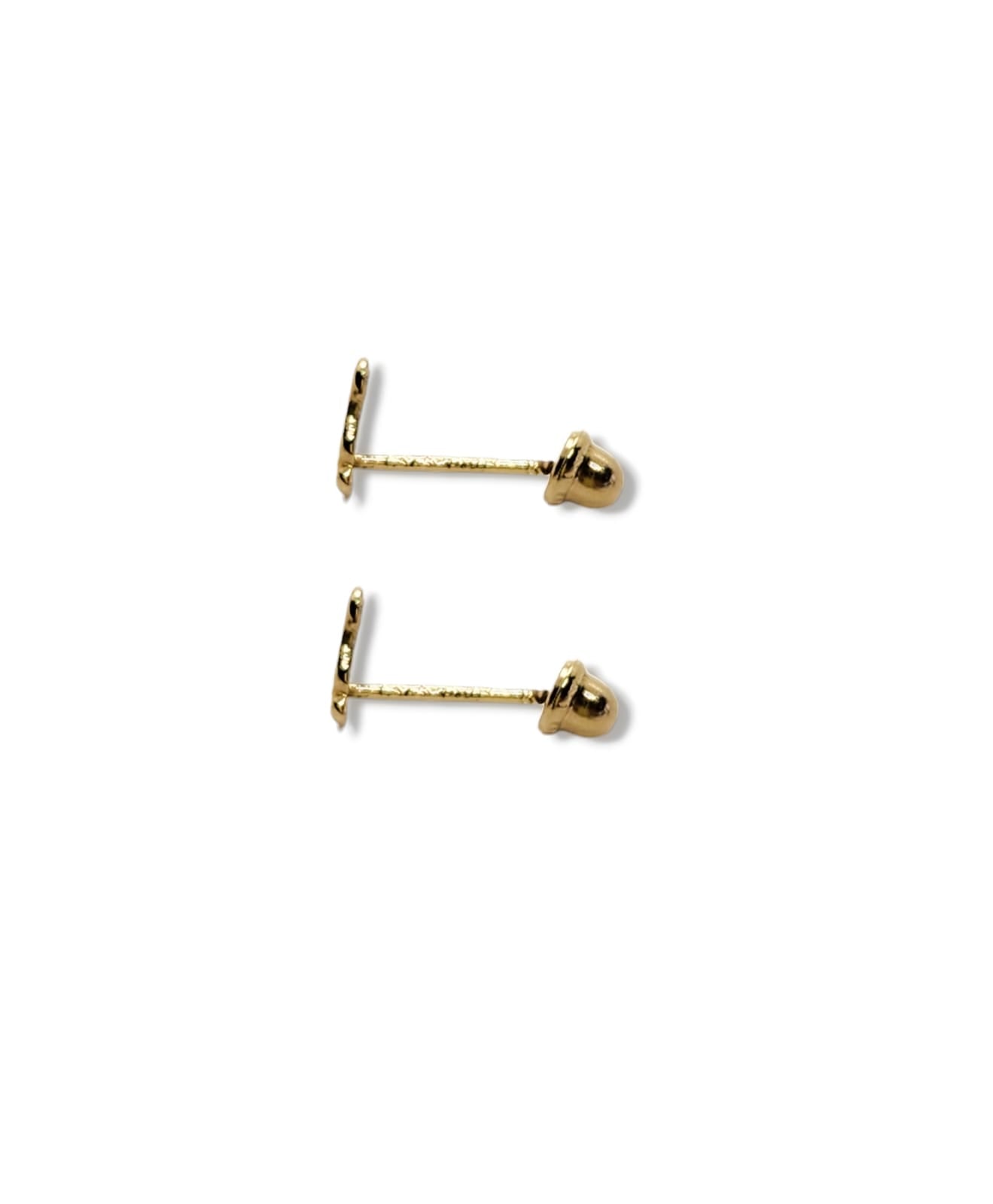 Par de Broquel mini pie silueta