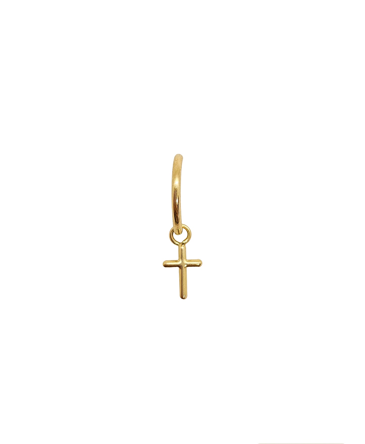 Pieza accesorio charm cruz oro 10k DORADO