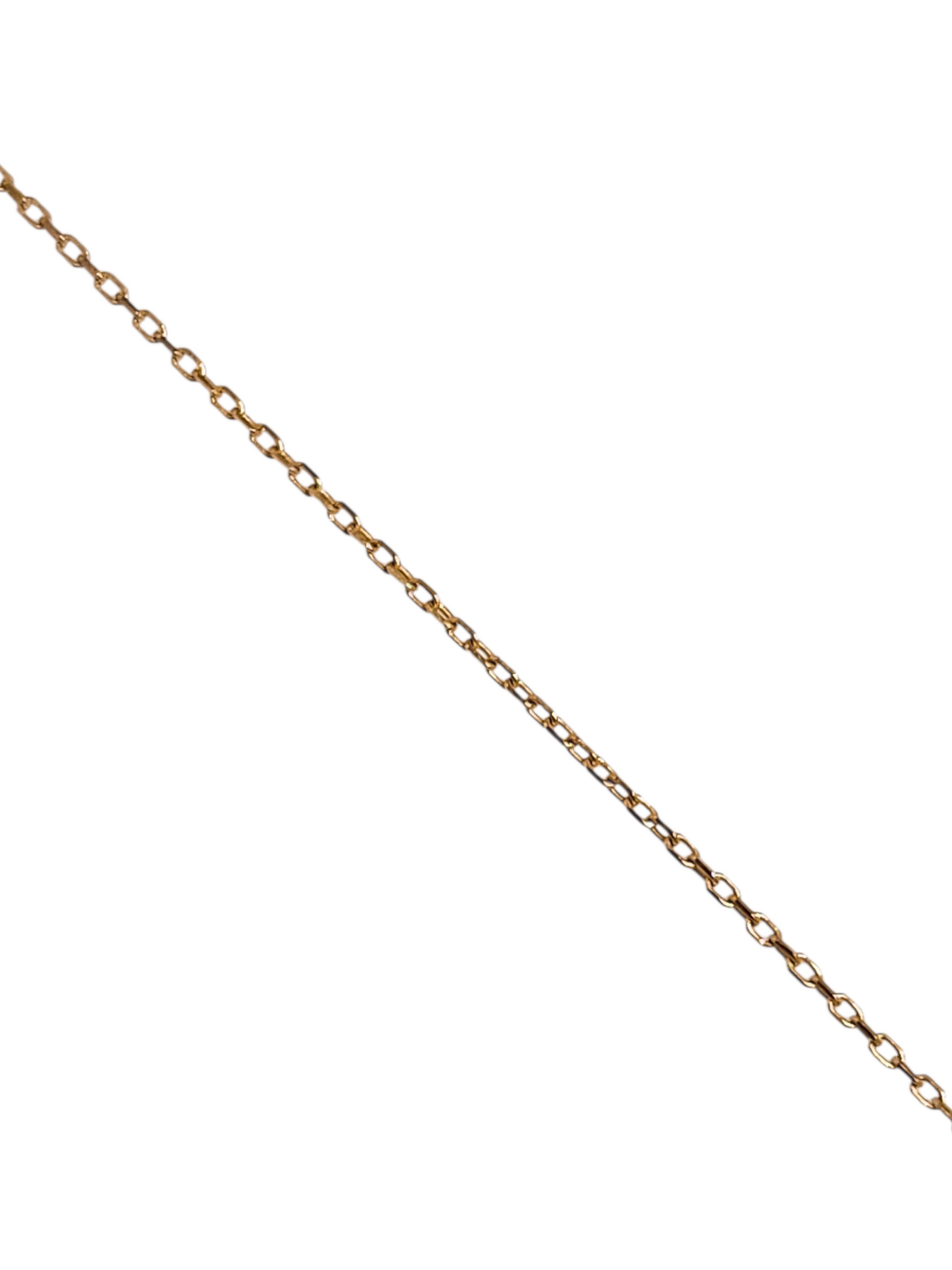 Gargantilla con nombre abecedario personalizado zirconias oro 10k DORADO