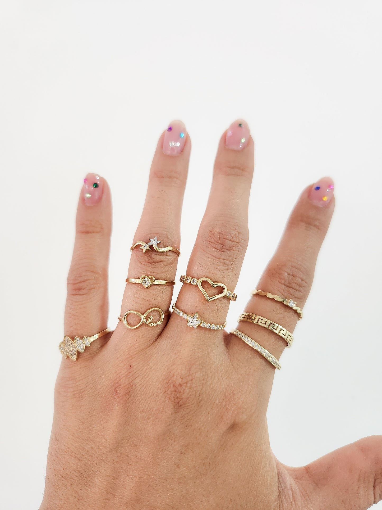 Anillo princesa oro 10k