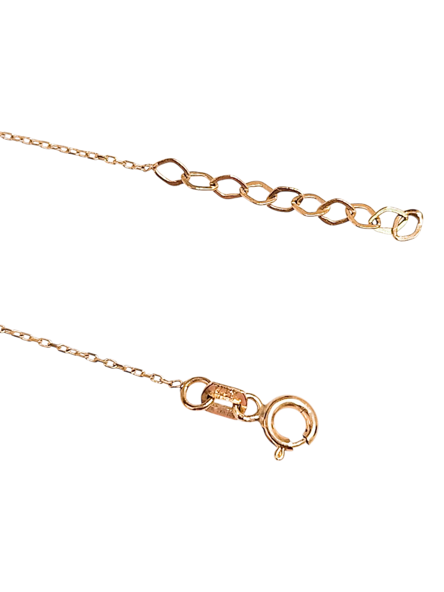 Gargantilla con nombre abecedario personalizado zirconias oro 10k DORADO