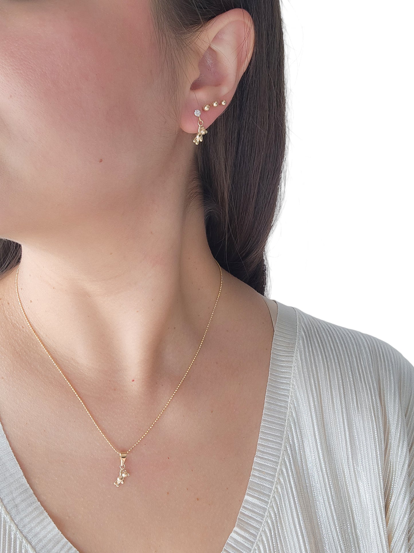 Dije osito colgante oro 10k