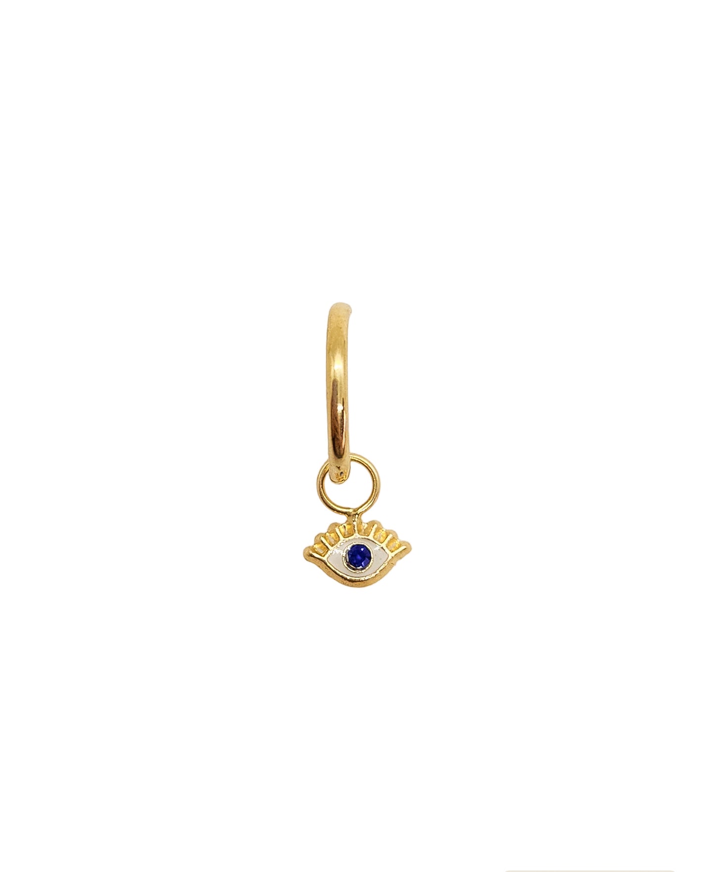 Pieza accesorio charm ojo turco oro 10k DORADO