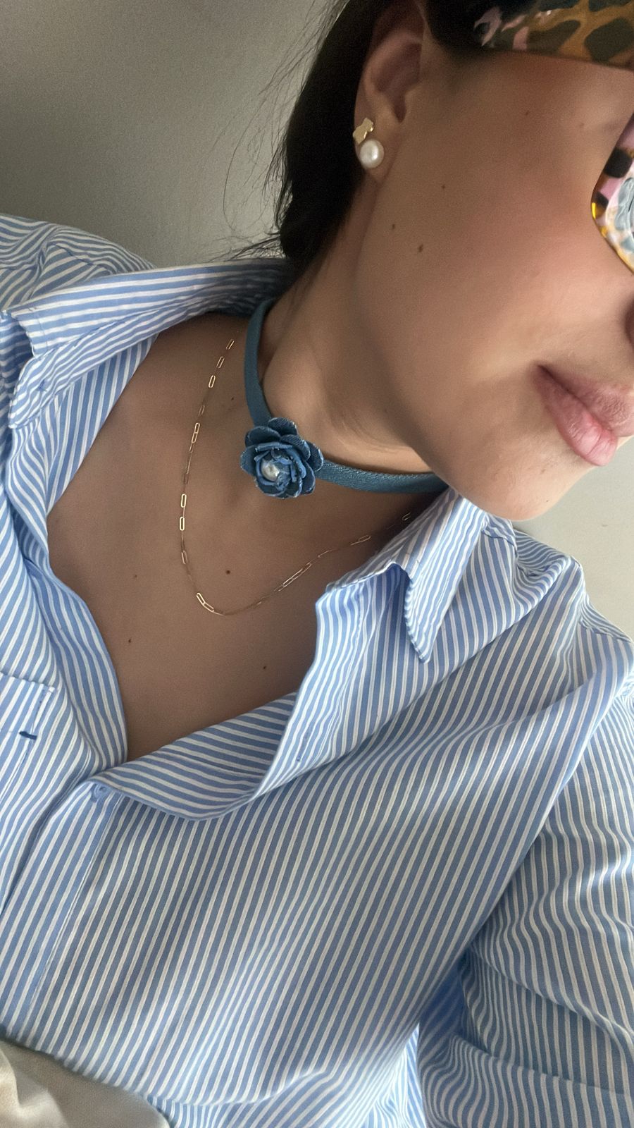 Cadena estilo paperclip ultra ligera 2mm oro 10k