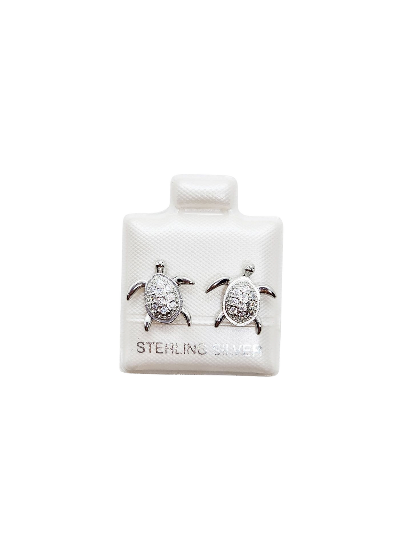 Par de Broquel tortuga PREMIUM plata 925