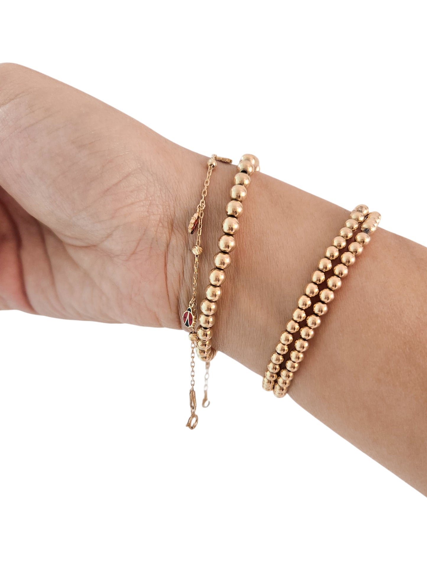 Pulsera catarinas oro 10k