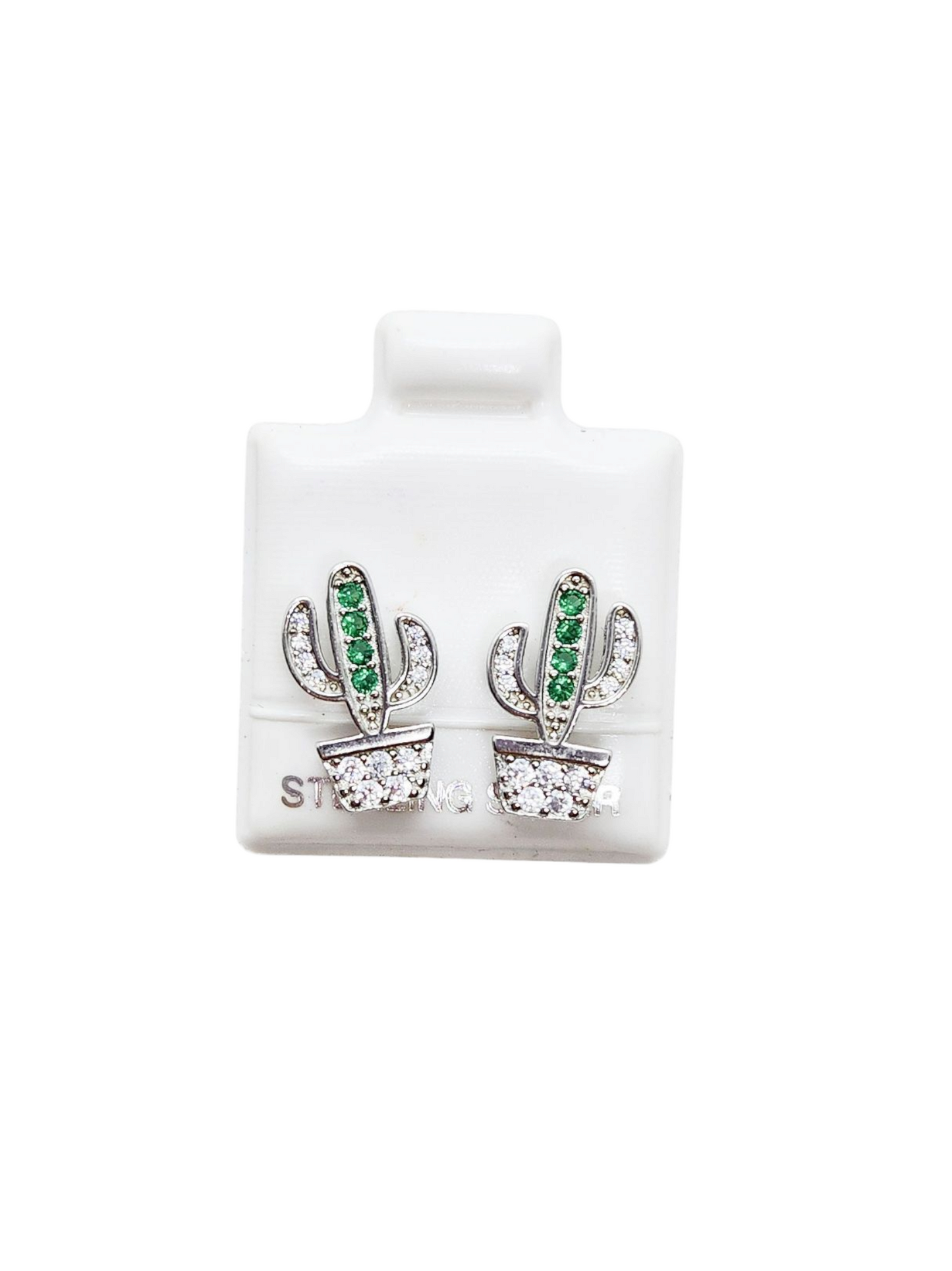Par de Broquel nopal PREMIUM plata 925