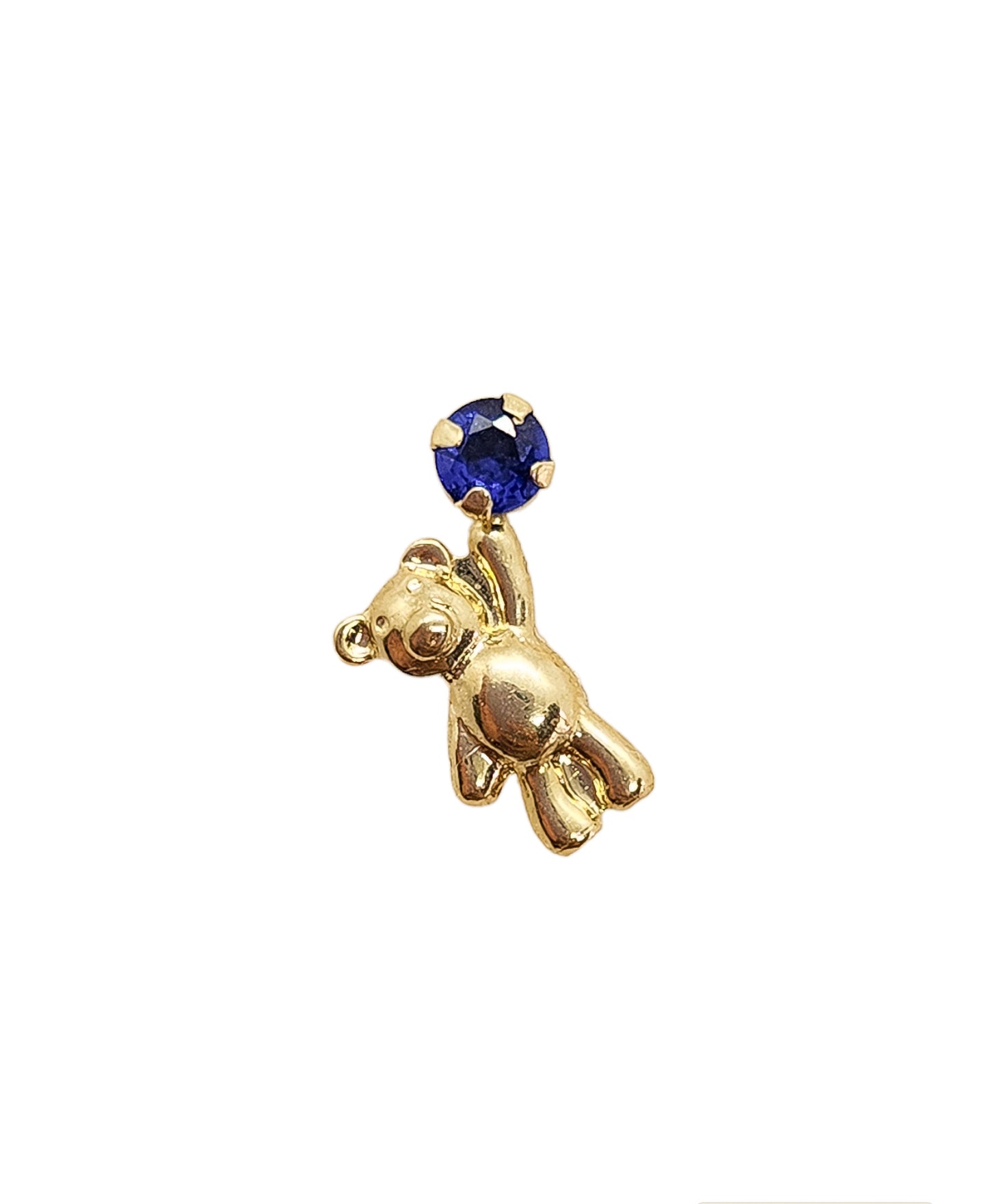 Pieza accesorio charm osito oro 10k DORADO