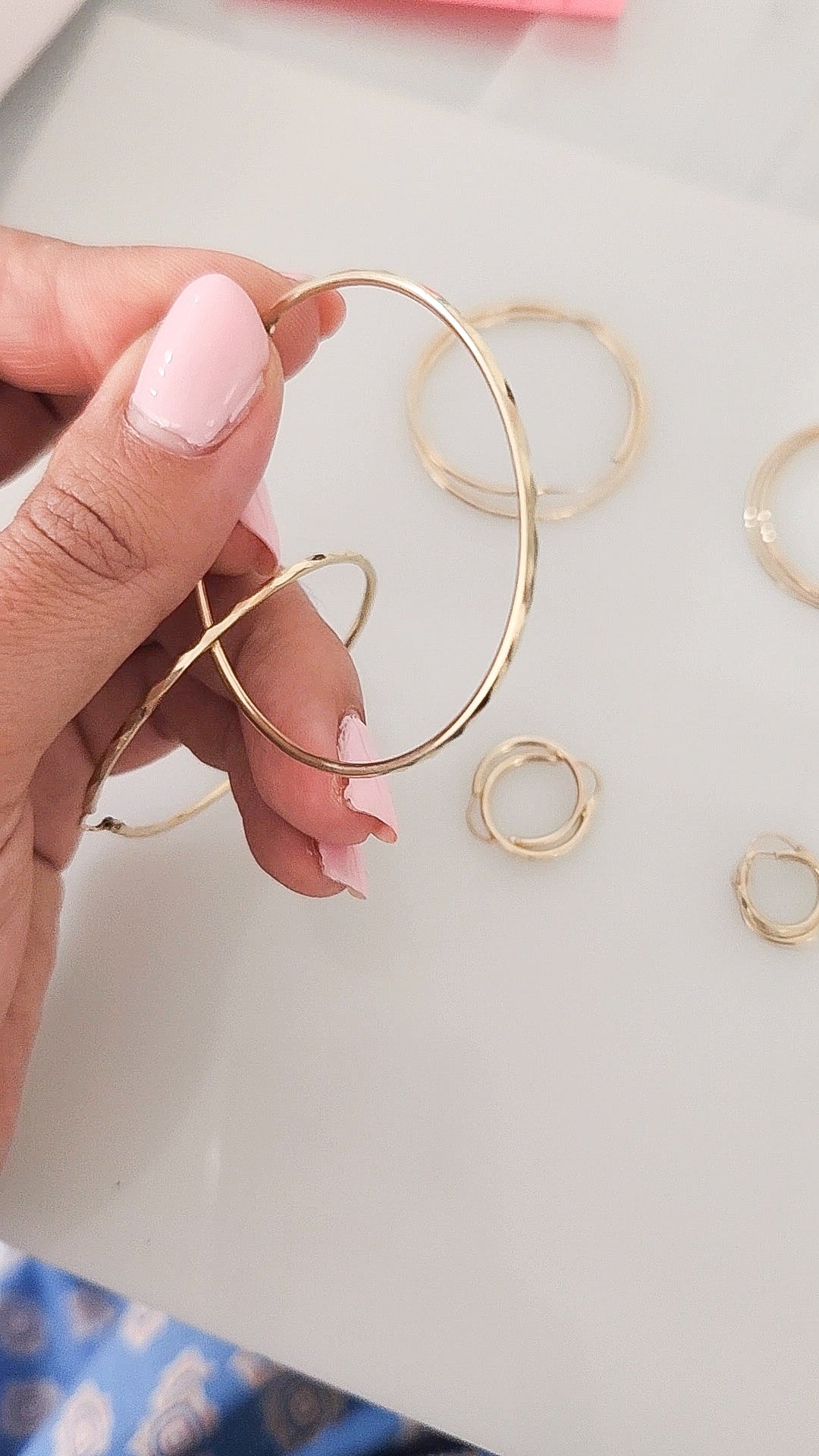 Arracadas básicas diamantadas oro 10k