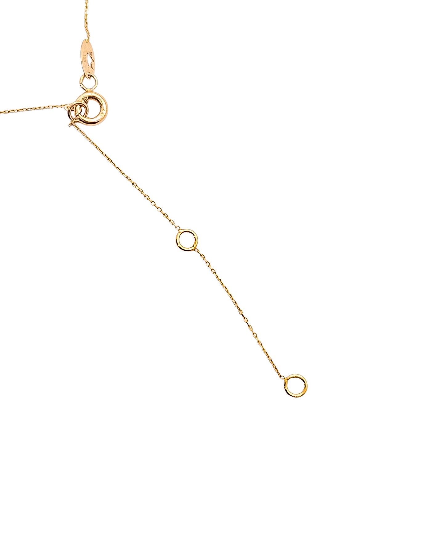 Gargantilla perla natural oro 10k