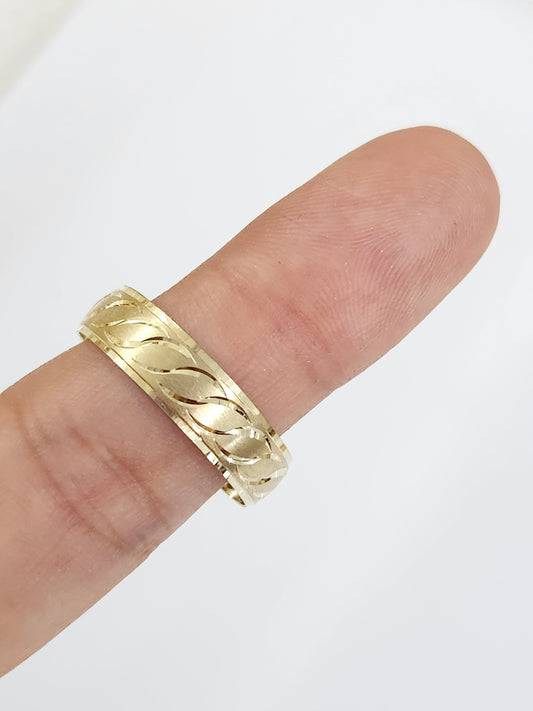 Anillo argolla ultraligera solidaridad oro 10k