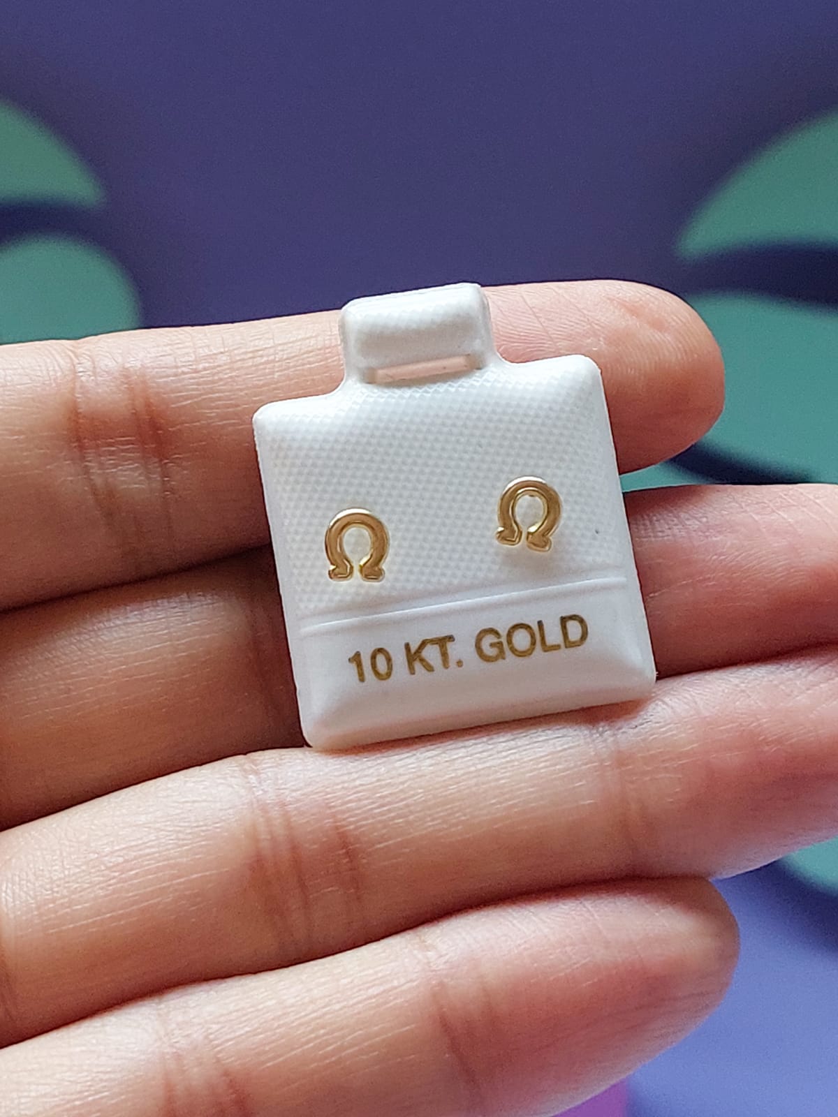 Broquel Oro 10k herradura