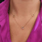 Gargantilla con 3 aros