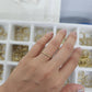 Anillo puntos oro 10k dorado