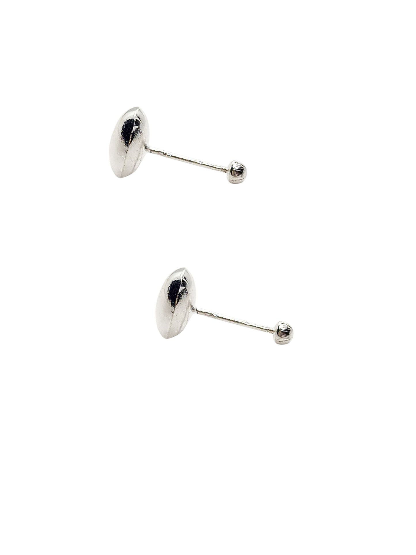 Par de broquel corazón bombi XL plata 925