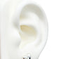 Par de broquel corazón bombi XL plata 925