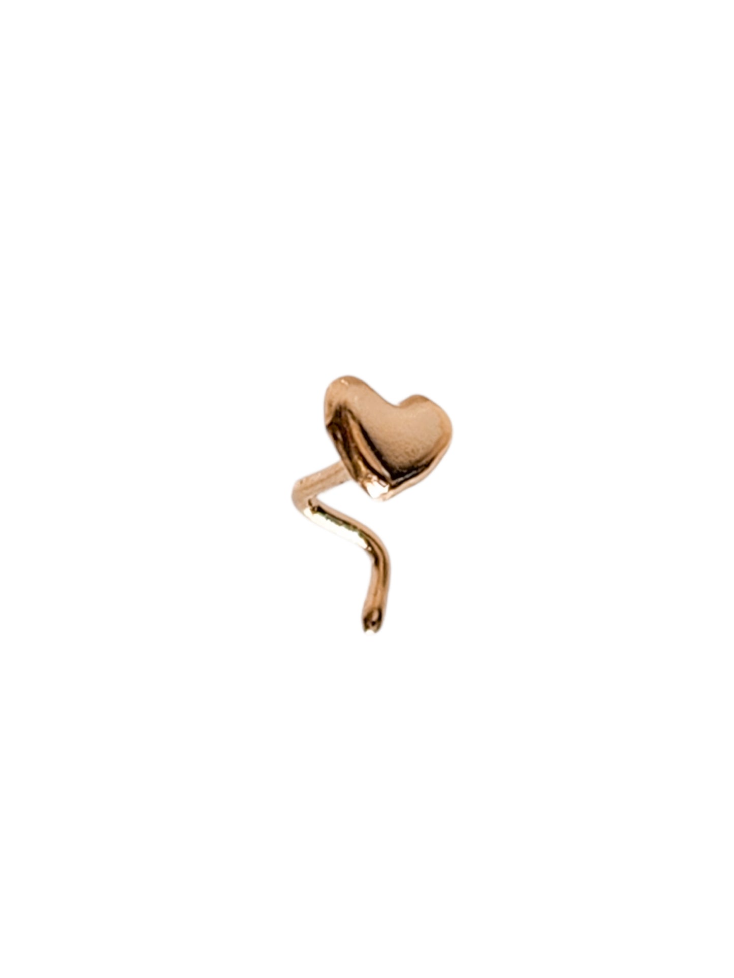 Amaris Perno Nariz Botón Liso Oro 10k