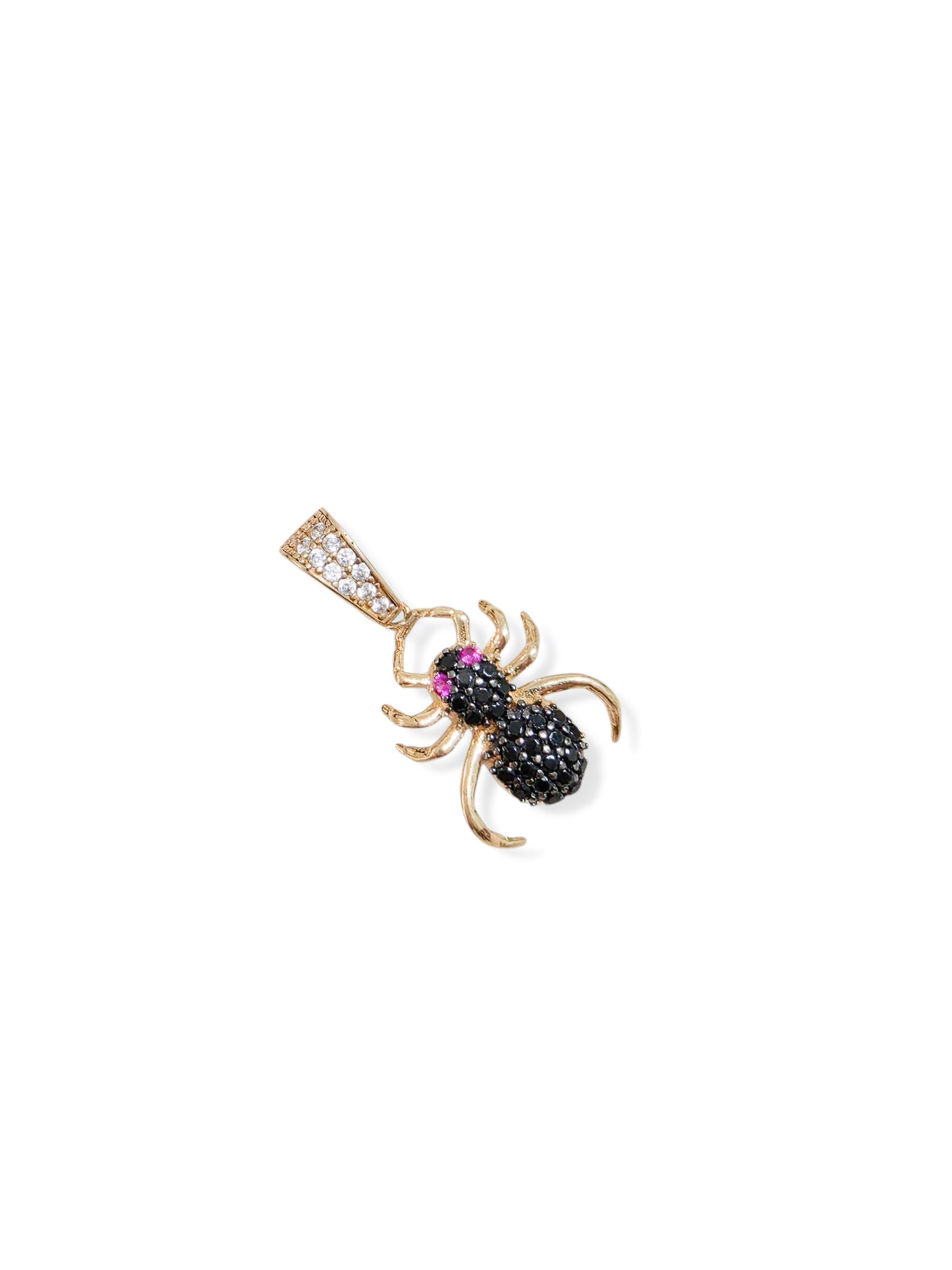 Dije de araña pierdas oro 10k