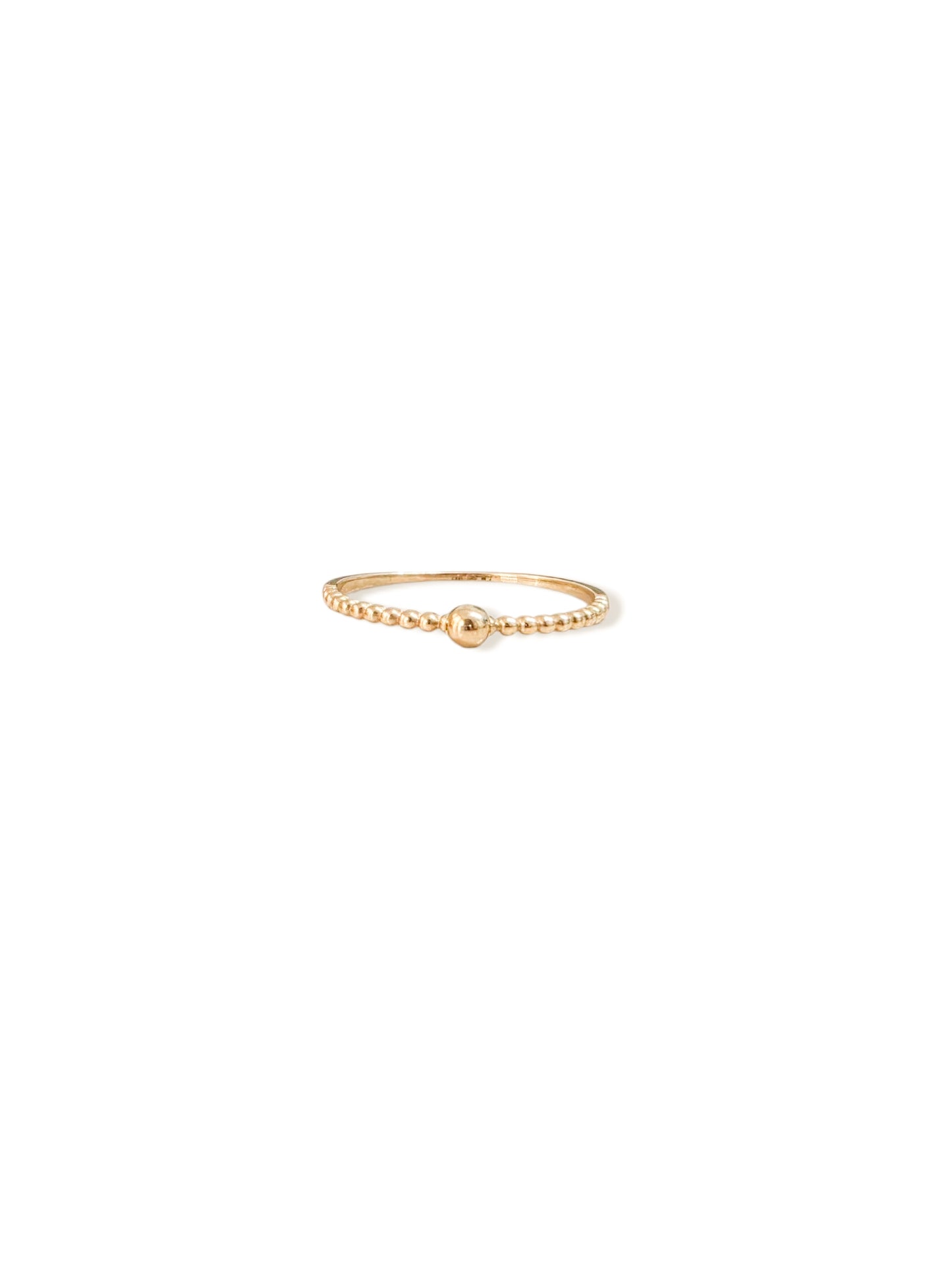 Anillo bola ORO 10K