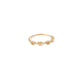 Anillo corazones lisos y con piedras ORO 10K
