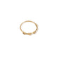 Anillo corazones lisos y con piedras ORO 10K