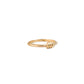 Anillo nudo ORO 10K.