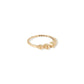 Anillo círculos ORO 10K