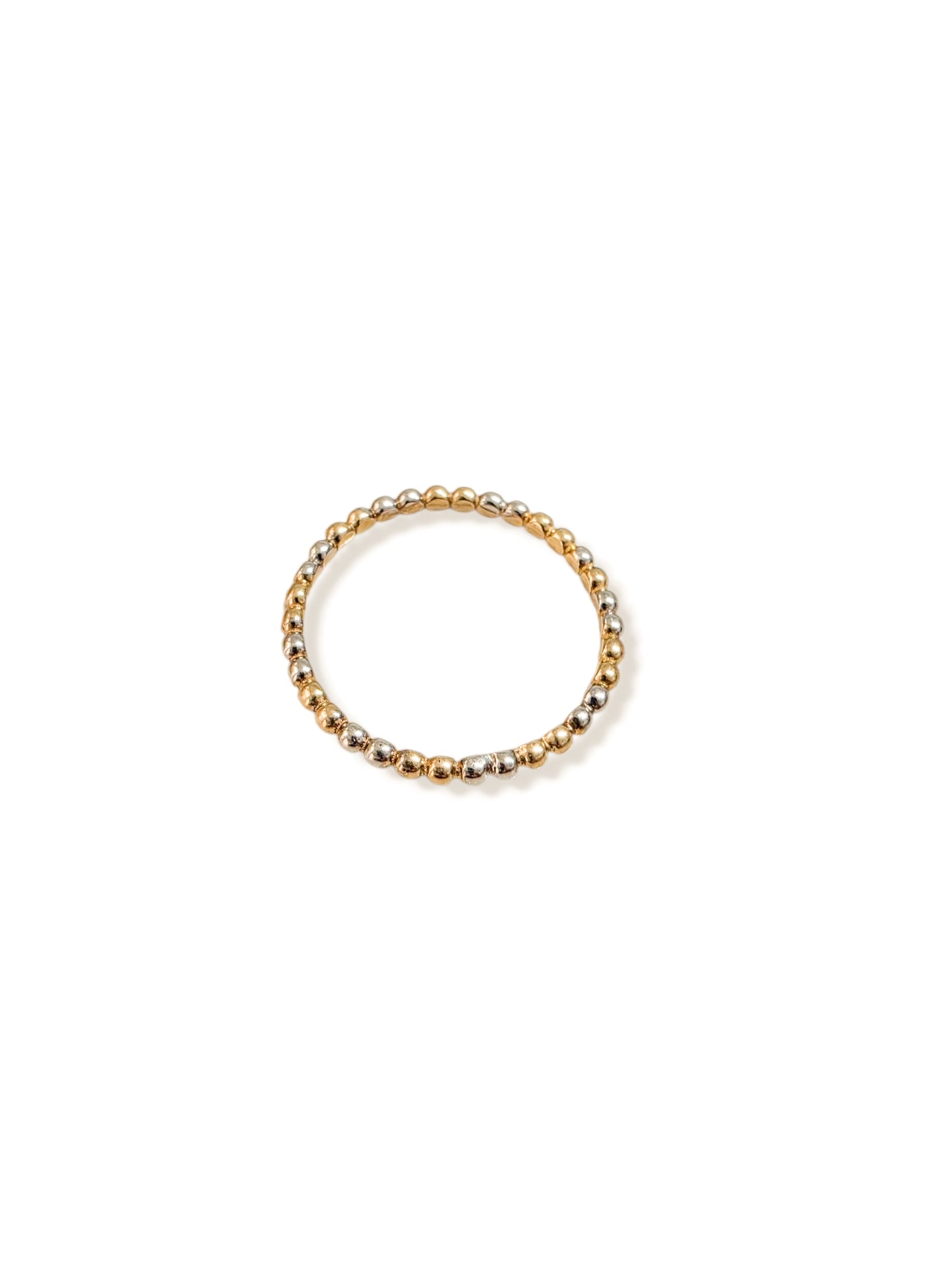 Anillo puntos tres oros, ORO 10K