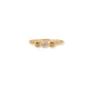 Anillo círculos dos uno ORO 10K