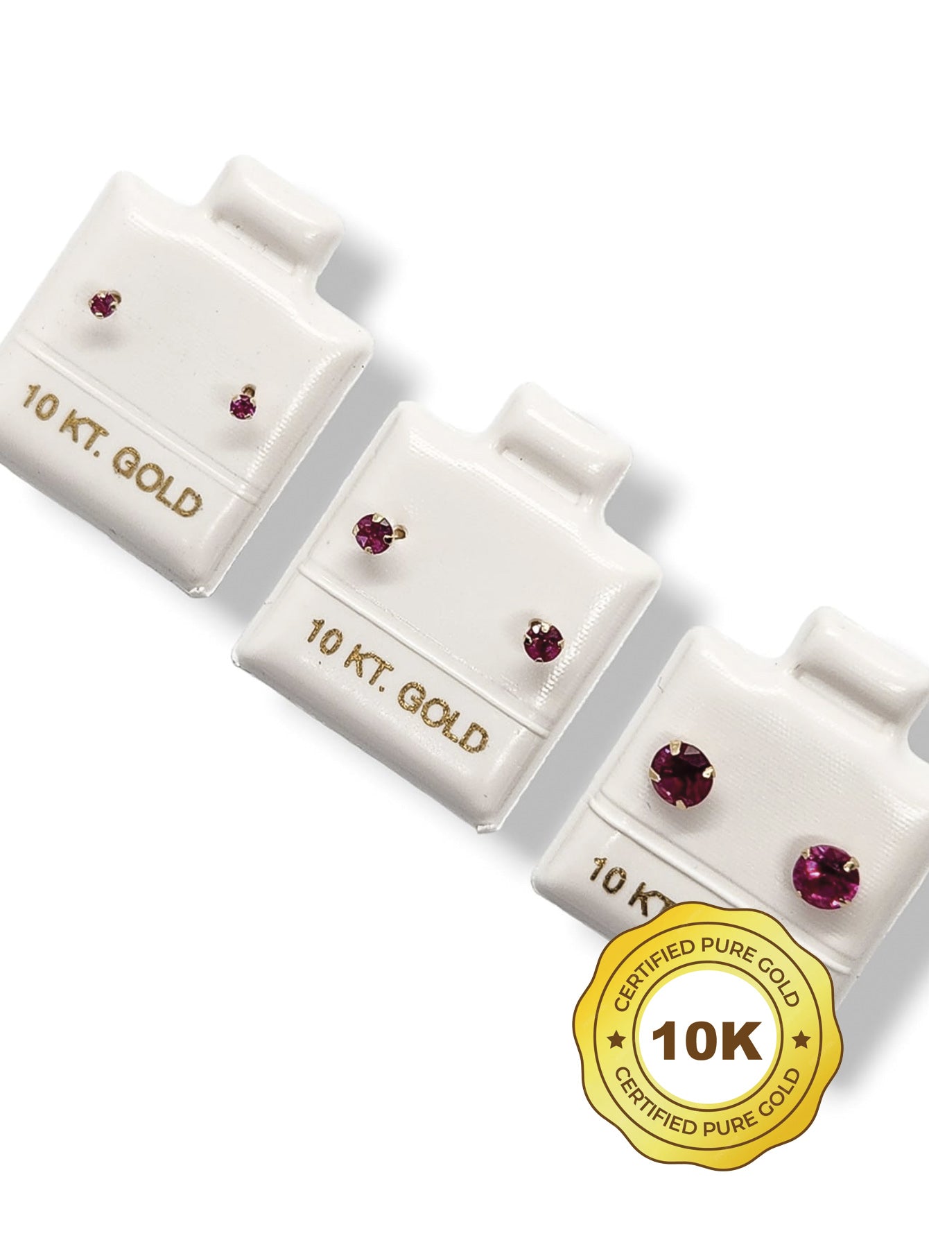 Par de Broquel recto básico ROSA FUCSA