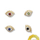 Par de Broquel ojo turco (rojo, negro, azul, verde)