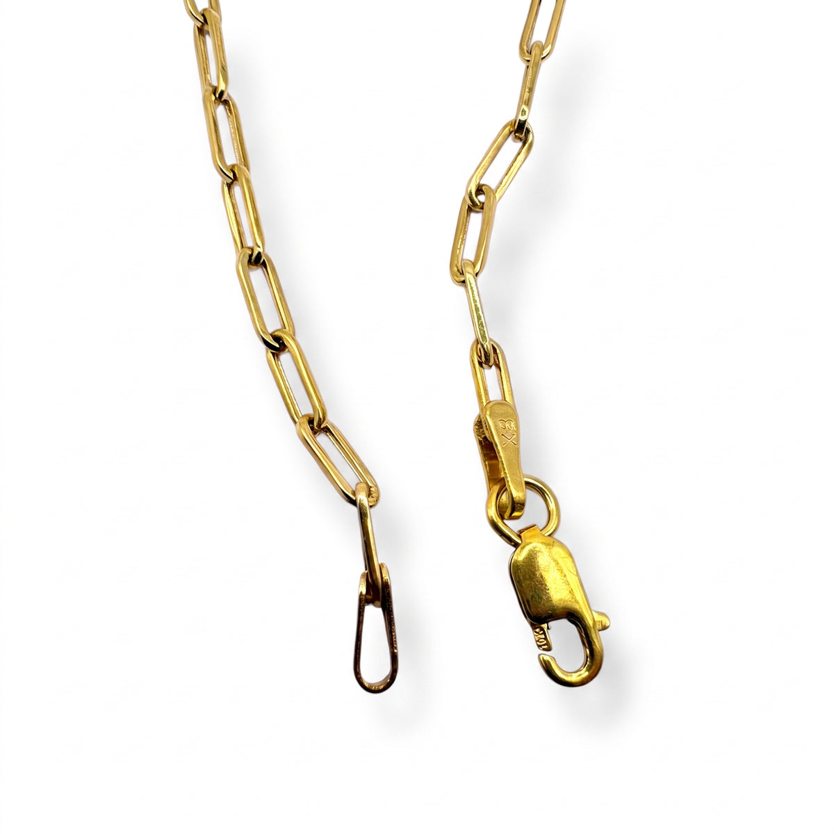 Pulsera estilo Clip hecho de oro 10K
