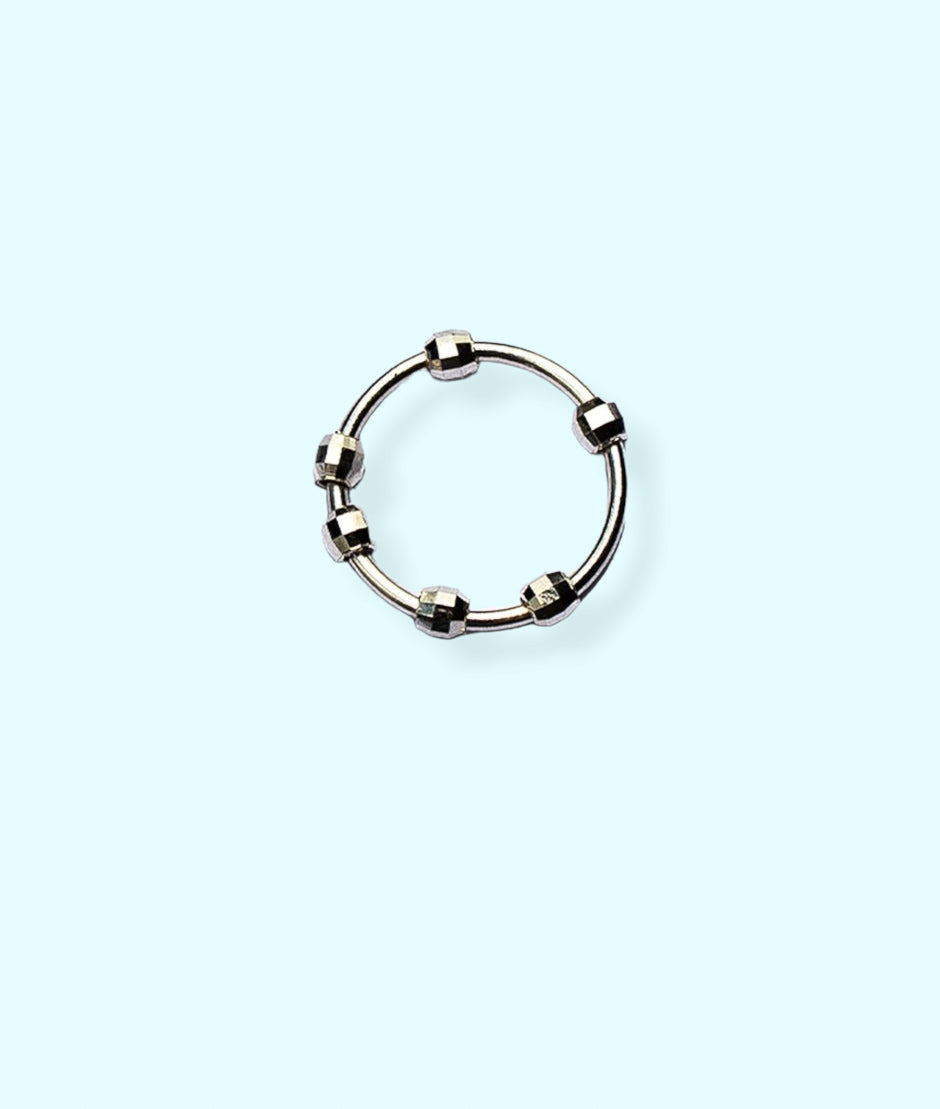 Anillo de bolitas giratorias  GRUESO (anti estrés)