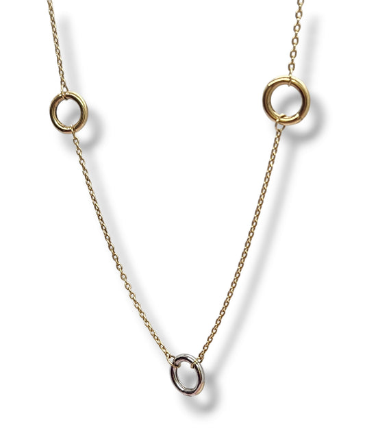 Gargantilla con 3 aros