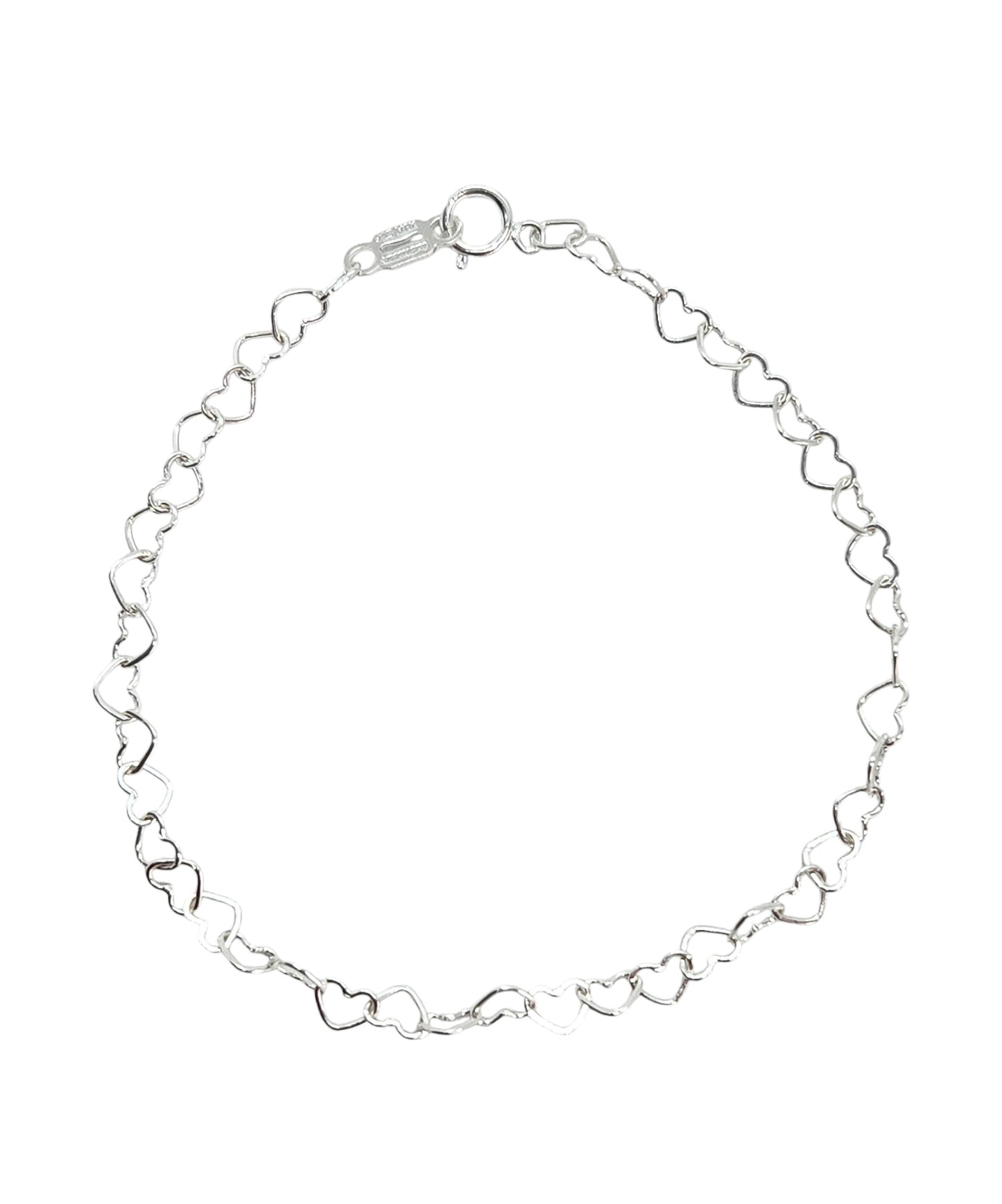 Pulso de corazón plata 925