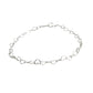 Pulso de corazón plata 925