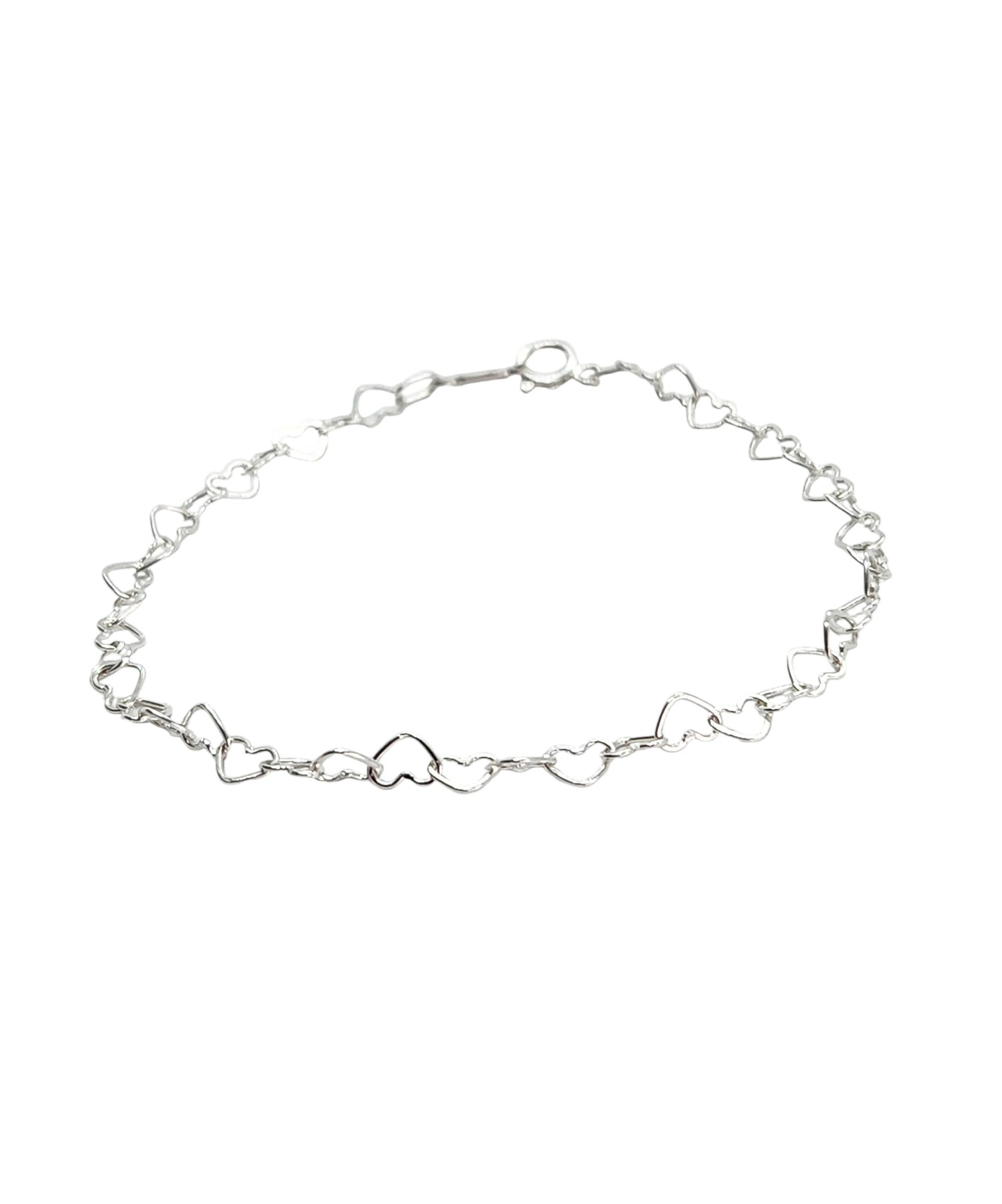 Pulso de corazón plata 925