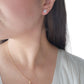 Par de Broquel circonia R7 BLANCO XXL oro 10k DORADO
