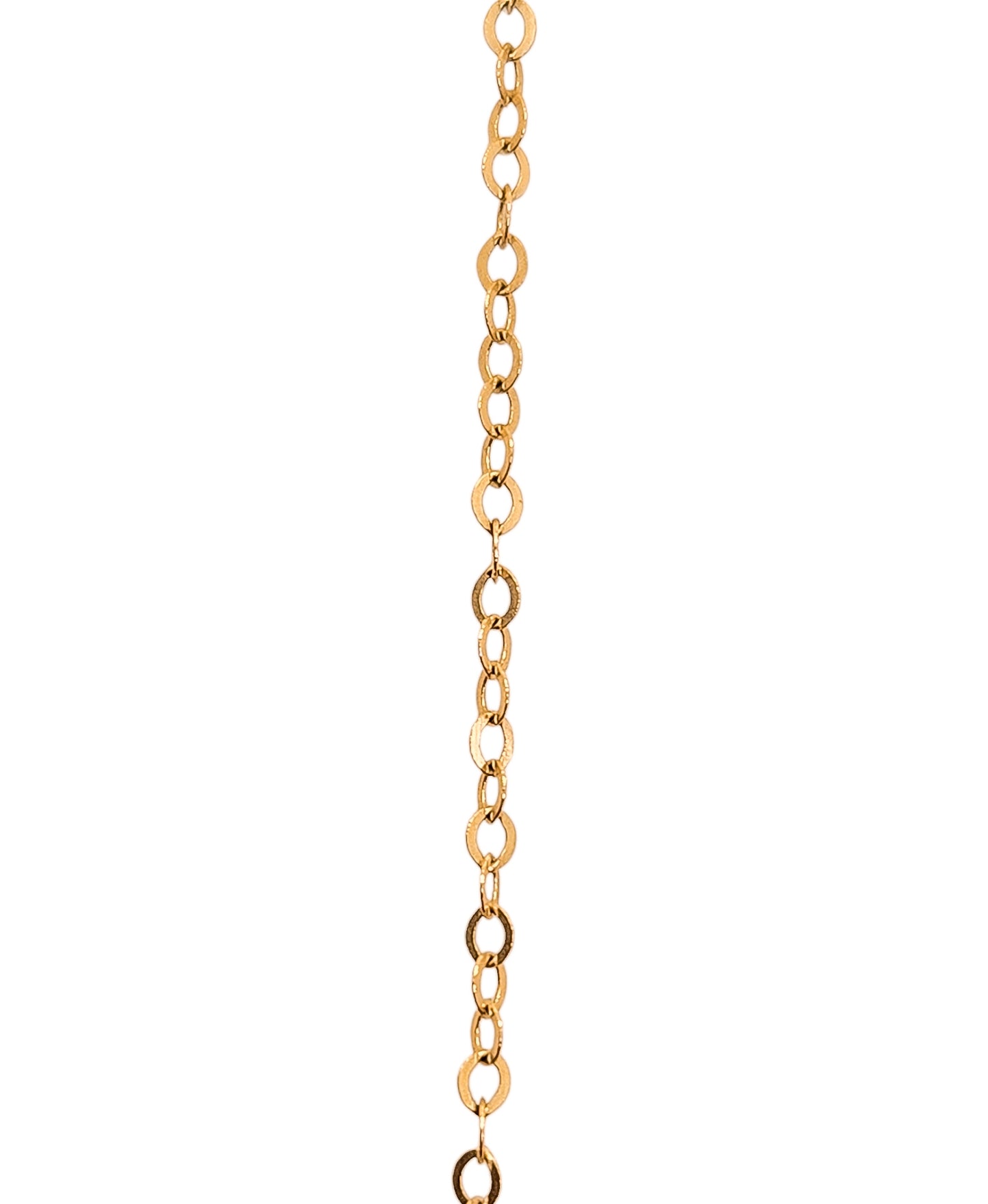 Cadena estilo eslabón oro 10k
