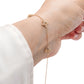 Pulsera Trébol oro 10k