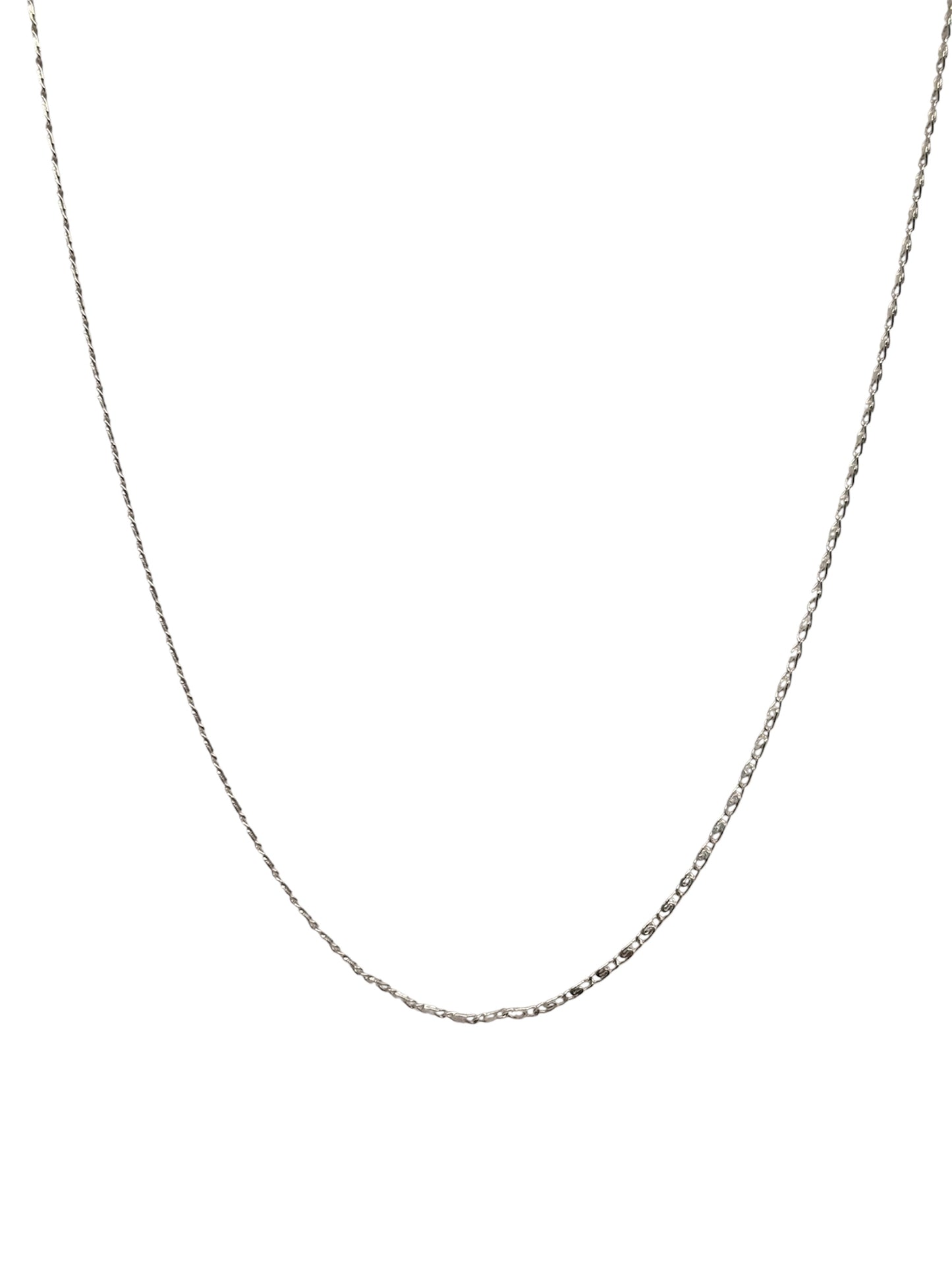 Amaris Cadena Caracol 1mm de Grosor Plata 925