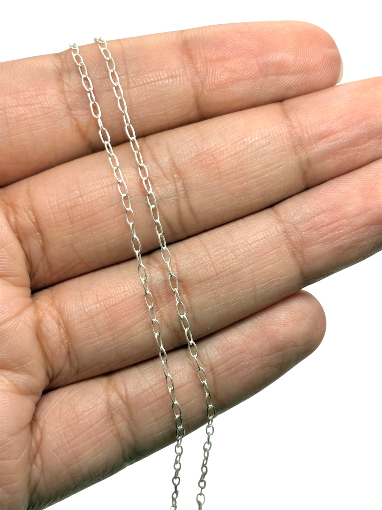 Amaris Cadena ancla chica 2mm de Grosor plata 925