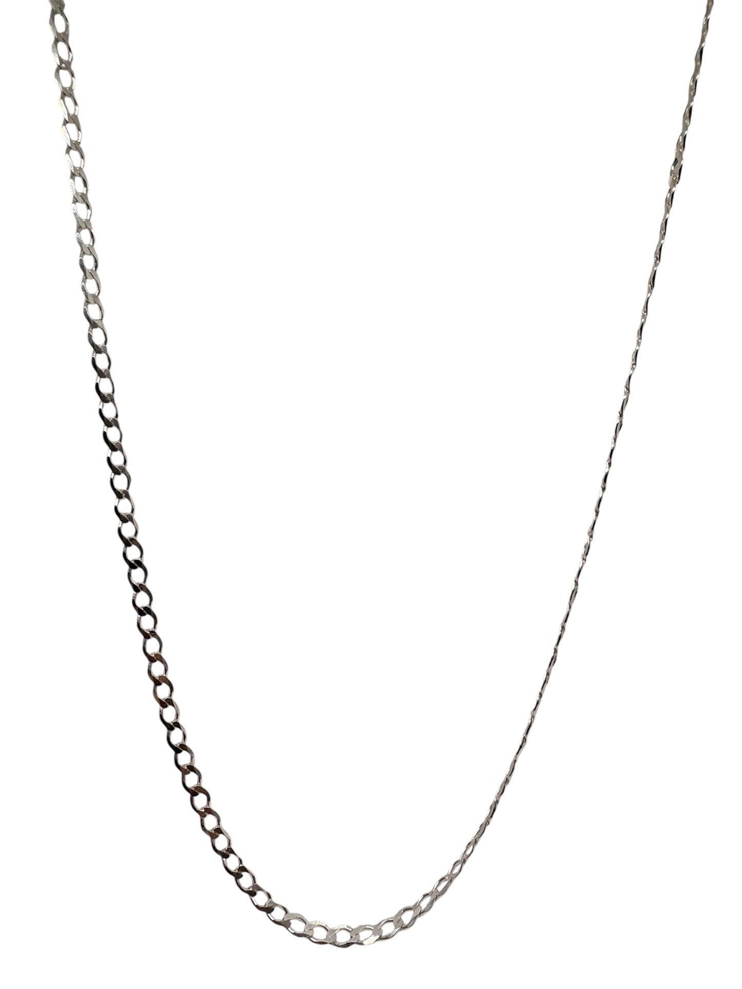 Amaris Cadena Barbada 4mm de grosor Plata 925