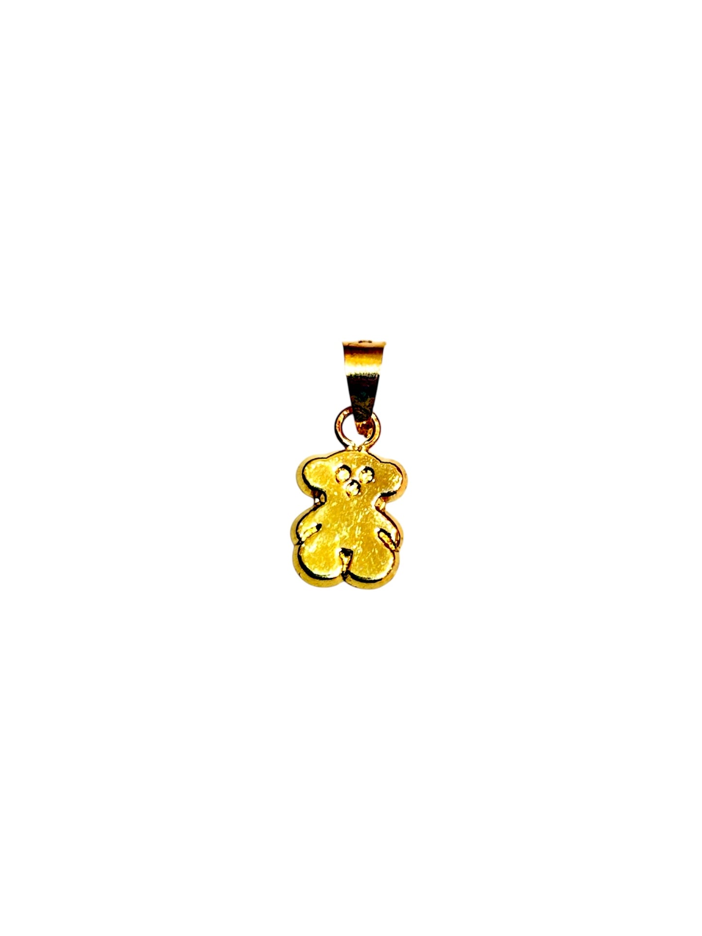 Dije de oso dorado Oro 10k