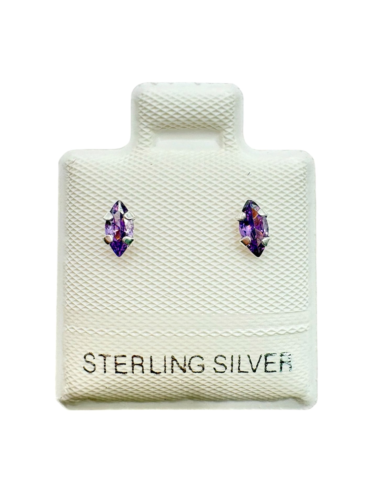 Par broquel Marquisse colores Plata 925