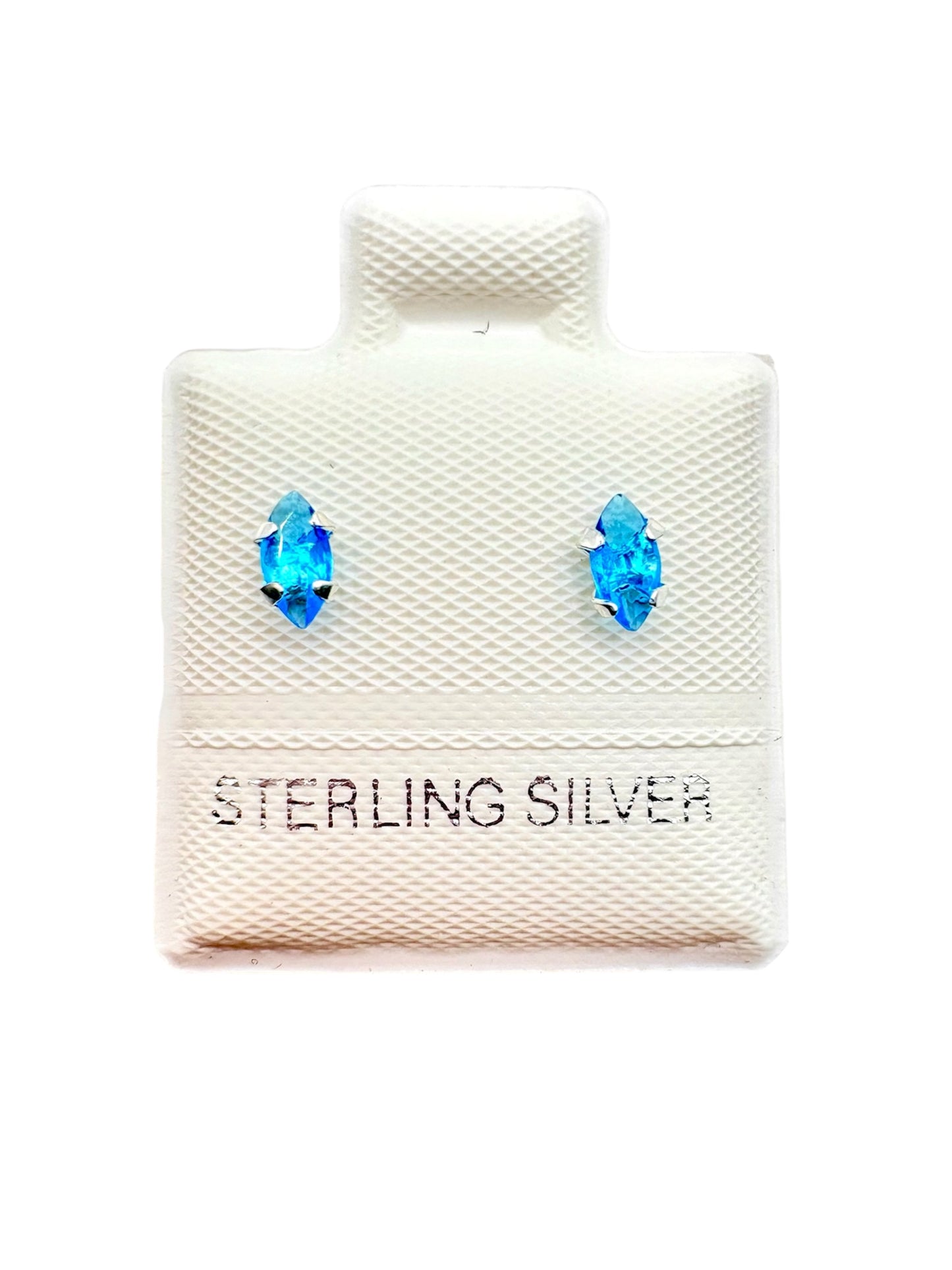 Par broquel Marquisse colores Plata 925